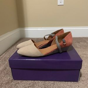 Madewell heel closed toe sandal